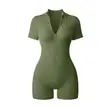 100K Seamless Zipper Romper - 1