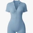 100K Seamless Zipper Romper - 2
