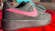 Nike Air Force 1 Low - Black/Pink - 2