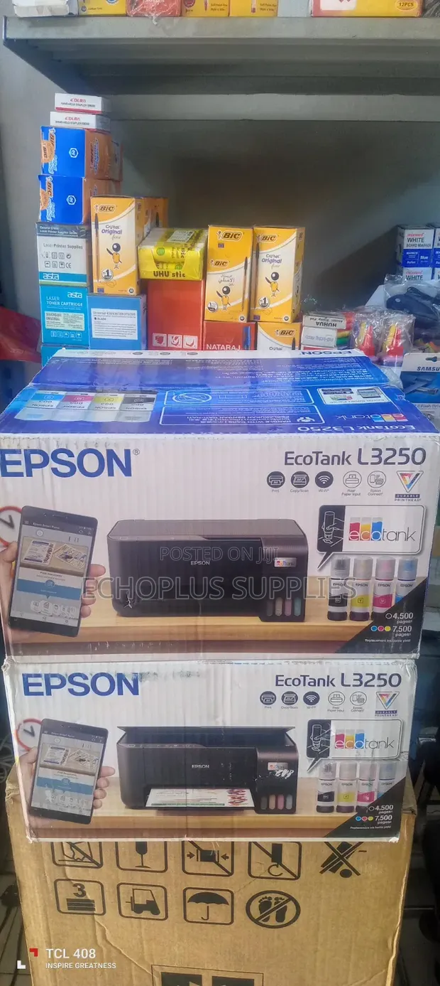 Epson EcoTank L3250 3-in-1 Printer with Wi-Fi - 1