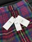 Ami Paris Plaid Wool Shorts - XL - 4