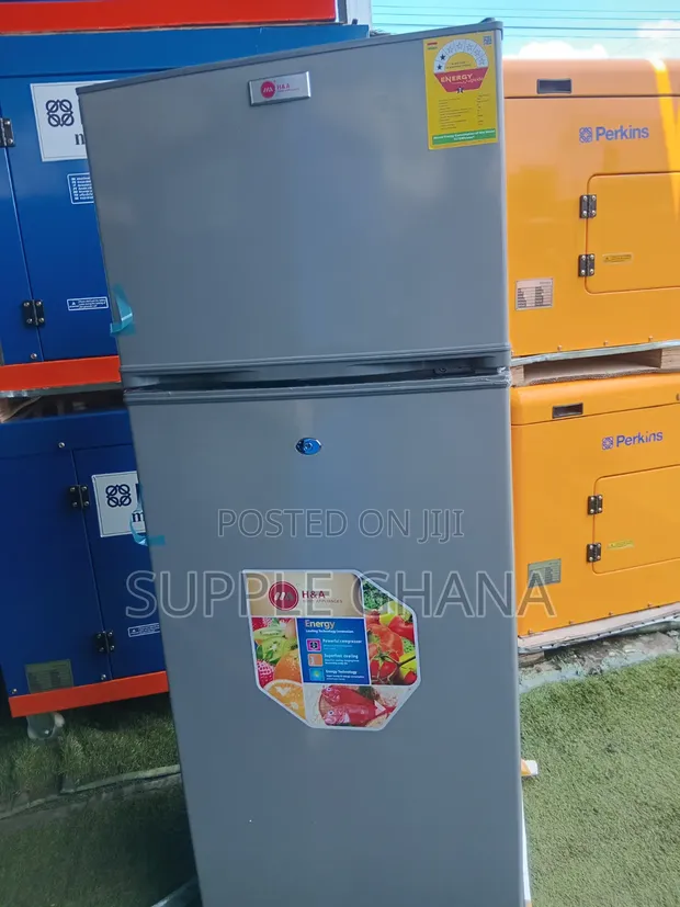 H&A Premium Double Door Fridge - Spacious, Energy Efficient - 1