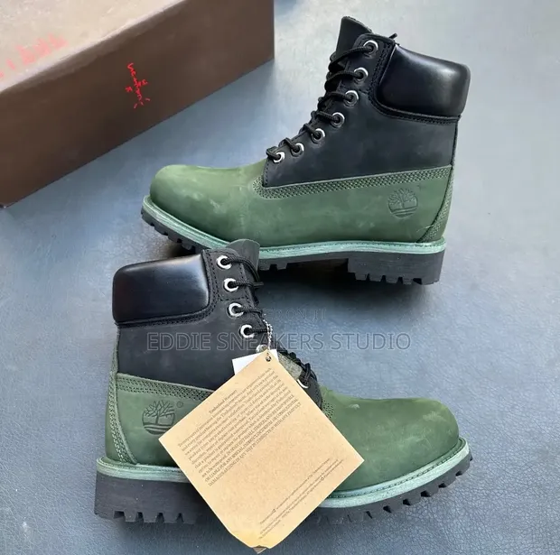 Timberland Premium Leather Boots - Brown - 1