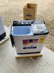 Pearl 7kg Top Load Twin Tub Washing Machine - White - 2