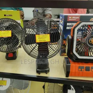 Heavy Duty Rechargeable Desk Fan