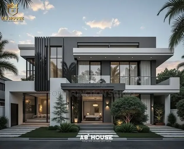 Smart Home Architecture Building Plan - 1