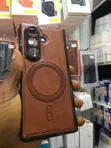 Z Fold 8 Ultra Leather Case with Front Glass - 2