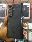 Z Fold 8 Ultra Leather Case with Front Glass - 3