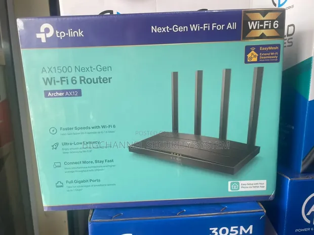 TP-Link Archer AX1500 Wi-Fi 6 Router - 1
