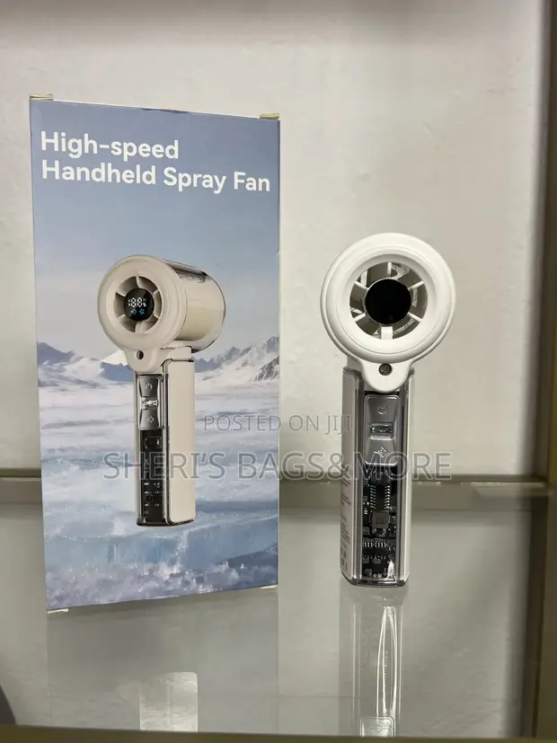 High-Speed Water Spray Handheld Fan - 1