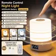 Digital Bedside Lamp with Clock - 4