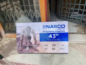 Brand New Nasco 43” Full HD LED Satellite TV