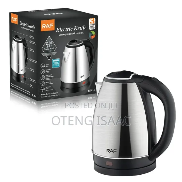 RAF 2.0L Stainless Steel Fast-Boil Electric Kettle - 1