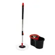 Foot Pedal Spin Mop Bucket Set with 360° Microfiber Head - 3