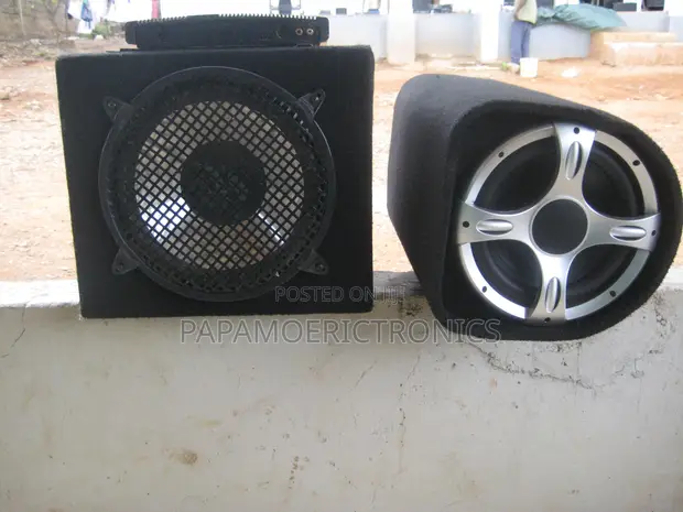 Car Subwoofer and Amplifier - 1