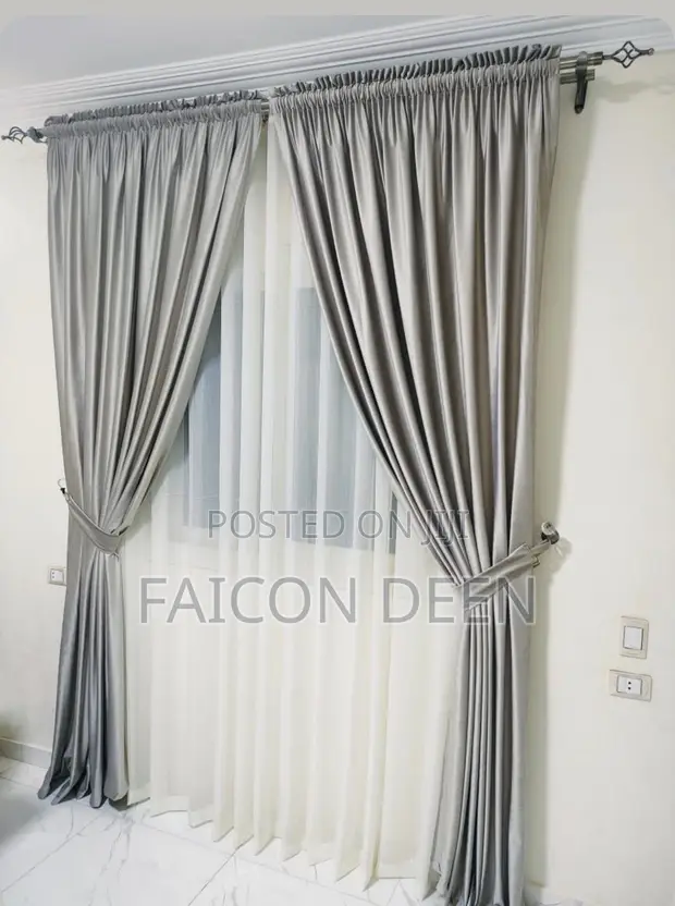 Heavy Duty Total Blackout Curtains - Brand New - 1