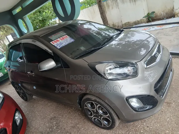 Kia Morning 2012 Gray - 1