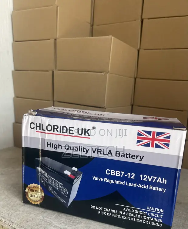 12V 7Ah Rechargeable Battery - 1