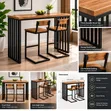 Royal Comfort Steel Frame Bar & Stool Dining Set (2-Seater) - 4