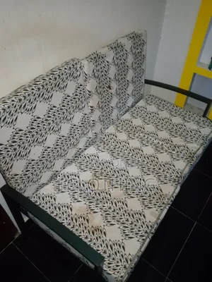 Two-Seater Chair and Center Table Set