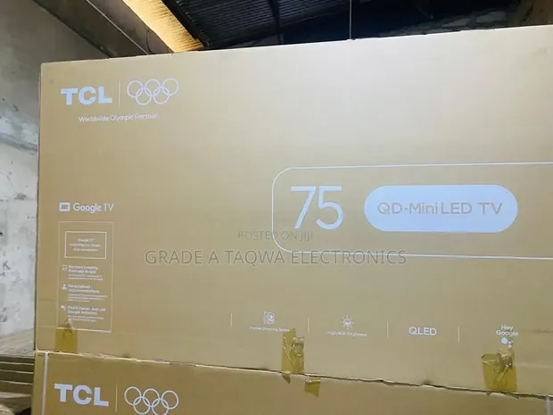 TCL 75-Inch QLED miniLED 4K TV (75C6K) - 1