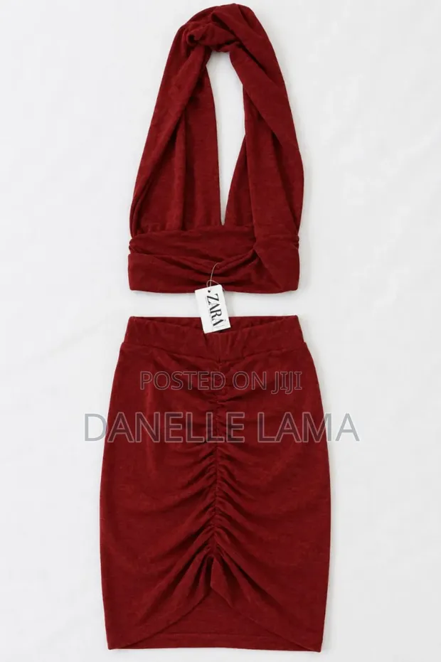 Zara Skirt and Blouse Set - Multi-Colour, Size M - 1