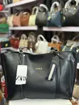 Zara Large Tote Bag - Burgundy - 2