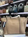 Zara Large Tote Bag - Burgundy - 3