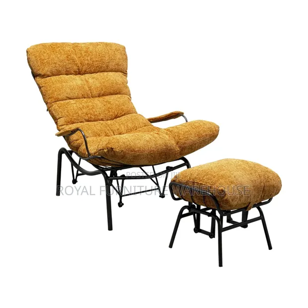 KARE Design Vienna Swing Armchair & Stool Set - 1