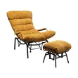 KARE Design Vienna Swing Armchair & Stool Set - 1