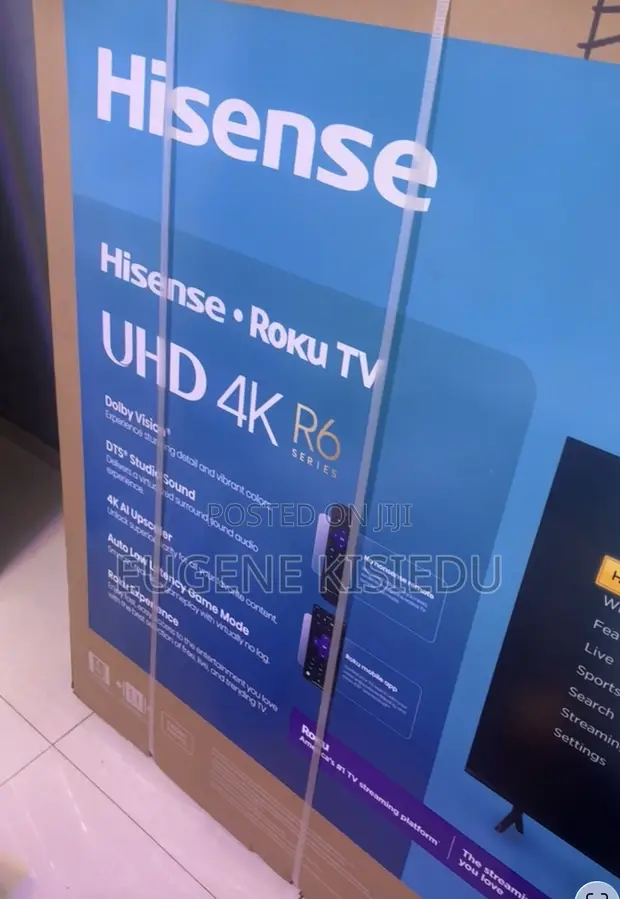 Hisense 85-Inch UHD Smart 4K TV (Roku OS) - 1