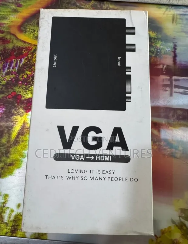 VGA + AV to HDMI Converter - 1