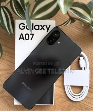 New Samsung Galaxy A07 128GB Black