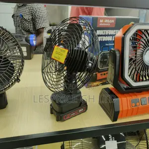 Heavy Duty Rechargeable Fan - Cordless & Portable