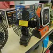 Cordless Rechargeable Desk Fan - Black - 1