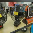 Cordless Rechargeable Desk Fan - Black - 2