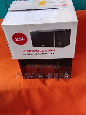 H&A 25L Microwave - Black