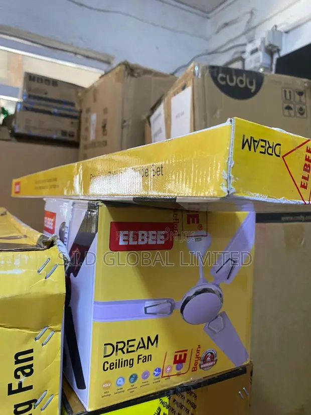 Attractive Elbee Dream Ceiling Fan - Bright White - 1