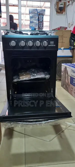Nasco 4 Burner Gas Cooker with Oven
