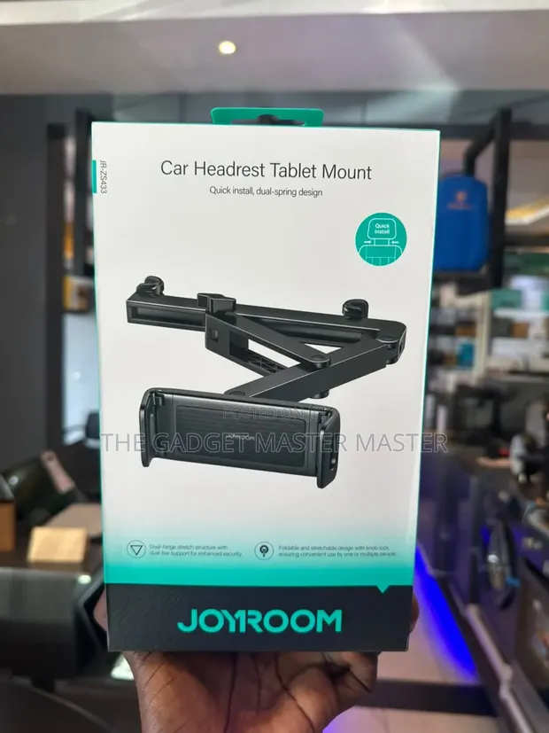 Joyroom Car Headrest Tablet and Phone Mount - 1