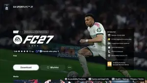 FC 27 Account Installation for PS5