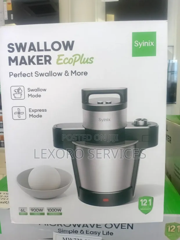 Syinix Eco Plus, Pro & Ultra Fully Automatic Swallow Maker - 1