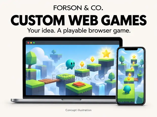 Custom Web & Browser Game Development - 1