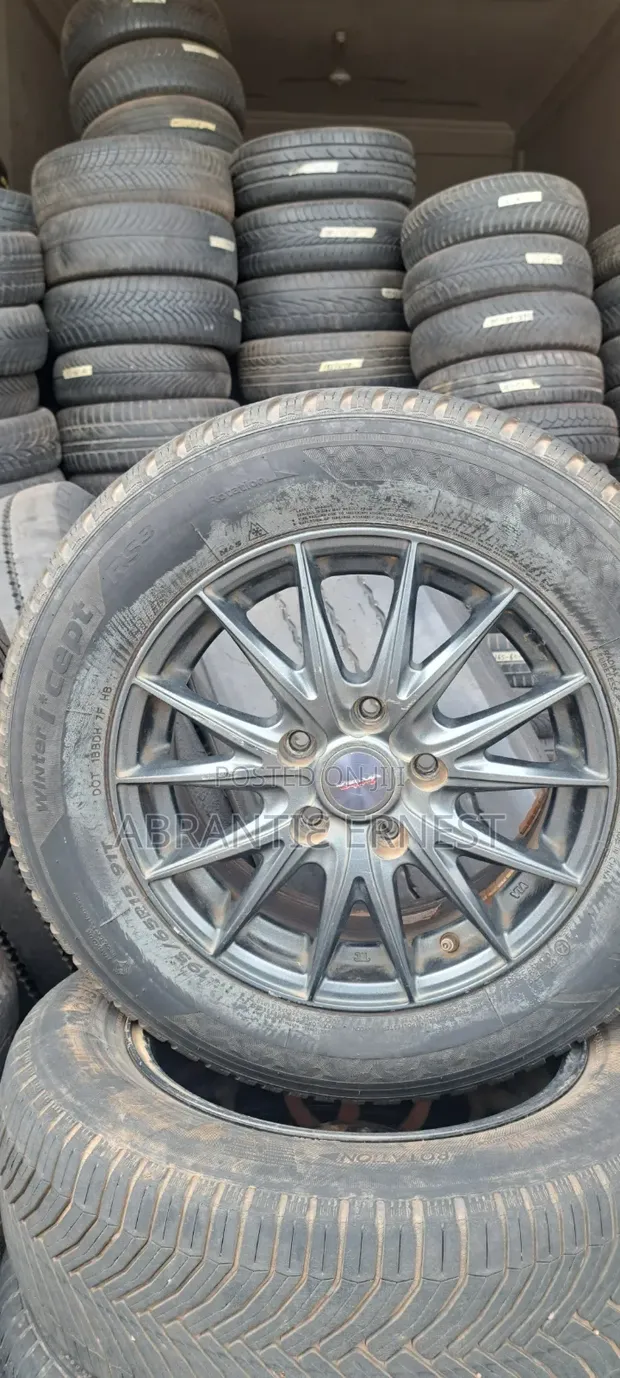 Used Rims and Tyres - Set of 4 - 1