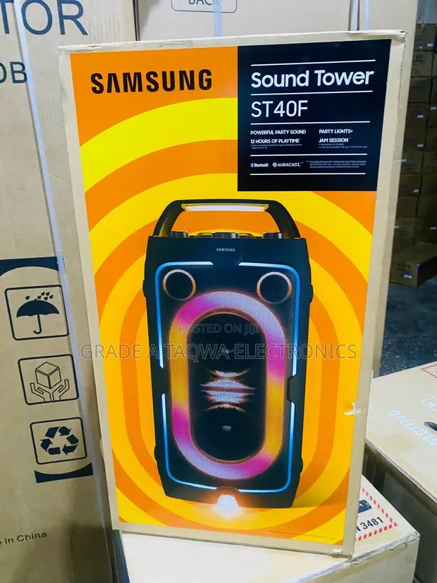 Samsung Sound Tower MX-ST40F Party Speaker - 1