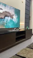 Brand New 50-inch Smart TV and Wooden Stand - 3