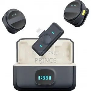 SX21 Wireless Phone Microphone with Charging Case