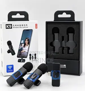 K9 Wireless Microphone for iPhone & Type-C