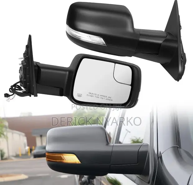 Dodge Ram 2017-2022 Side Mirror with Blind Spot Sensor - 1