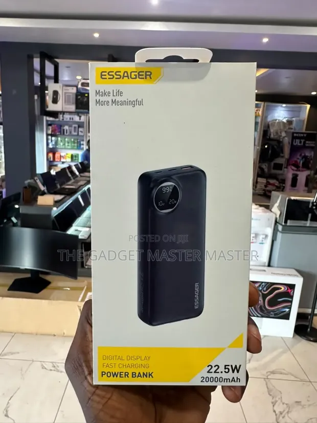 Essager ES-D016 20000mAh 22.5W Fast Charging Powerbank - 1